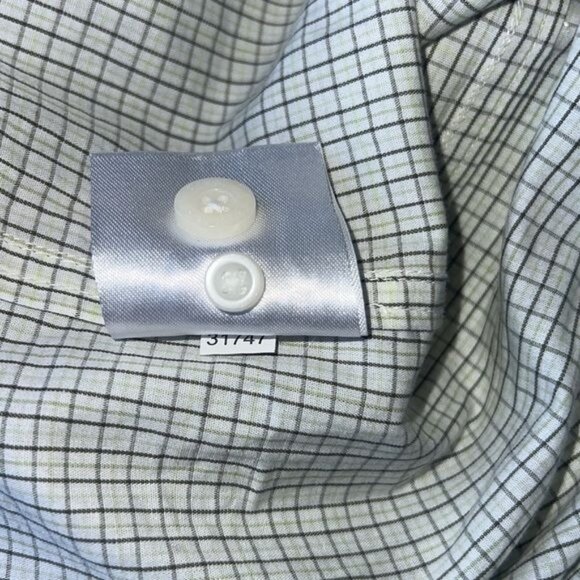 Simms Checkered Shirt 100% Cotton Colorado River Cattle Ranch Mens Size Large - Picture 13 of 13